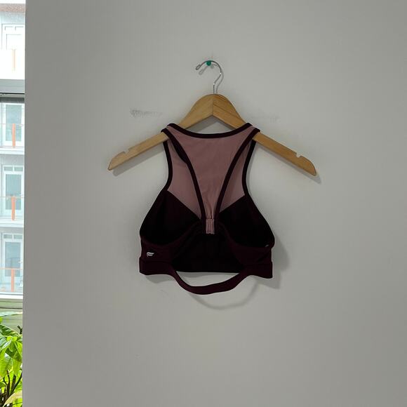 Fabletics Purple Mesh Sports Bra Size Small - Picture 3 of 4